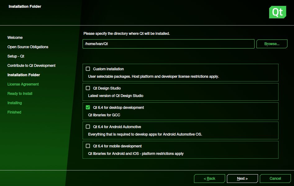 Установка Qt в Linux